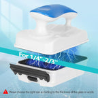 AQQA Aquarium Magnet Glass Cleaner, Dolphin Series-Fish Tank Algae Scraper - Image 2