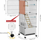 Medium Flight Bird Cage, Wide Birdcage - Image 3