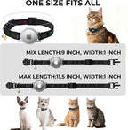 AirTag Cat Collar, Breakaway Cat Air Tag Collar, Reflective Cat Collar - Image 7