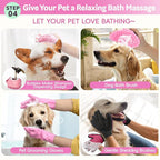 Dog Brush for Shedding 13pcs Bath Grooming Kit - Image 6