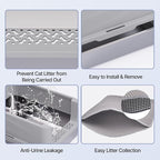 Henkelion Stainless Steel Cat Litter Box - Image 4