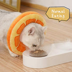 ANWA Adjustable Cat Cone Collar Soft, Cute Cat Donut Collar After Surgery - Image 3