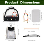 Portable Parrot Travel Cage Carrier - Image 3