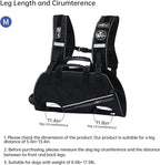 Dog Lift Harness for Small Dogs, Dog Backpack Carrier, Adjustable Padded - Image 5