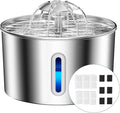 Cat Water Fountain Stainless Steel - 74oz/2.2L Corded Pet Water Dispenser by CatWaterFountain