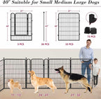 Dog Playpen 40 inch 36 Panels Indoor Outdoor Dog Pen - Image 2