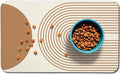 Dog Food Mats for Floors Waterproof, Cat Water Bowl Mats Pet Feeding Absorbent by Zoeeya