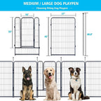 Dog Playpen, Portable Outdoor Dog Fence, Dog Playpen - Image 2