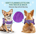 SlowTon No Pull Small Dog Harness and Leash Set, Puppy Soft Vest Harness Neck & - Image 2