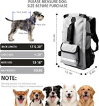 Dog Carrier Backpack for Medium Dogs, Hiking Bag for Pets Up to 30 lbs - Image 4