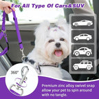 BWOGUE Pet Dog Cat Seat Belt Reflective Car Dog Headrest Restraint Leash - Image 6