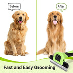 MIU COLOR Pet Grooming Brush, Deshedding Tool - Image 4