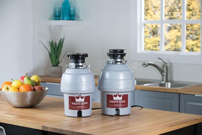 Waste King Garbage Disposal for Kitchen Sink - Image 2