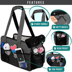 PetAmi Small Dog Purse Carrier, Soft-Sided Pet Carrier Bag - Image 4