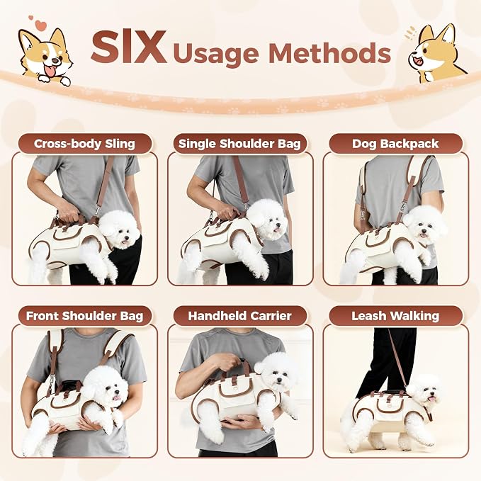 Hands Free Dog Backpack Carrier - Image 2