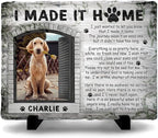 Personalized Polychromatic Rock Plaque: 'I Made It Home' by KILYHOME