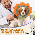 IEUUMLER Inflatable Recovery Dog Collar, Protective Donut Cone, Adjustable Soft - Image 6