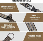 Hikiko Martingale Dog Collars Reflective Nylon Dog Collar - Image 3