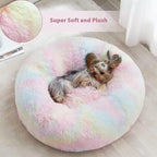 WNPETHOME Donut Dog Beds Large Sized Dog, Anti-Anxiety Caming Large Pet Bed - Image 4