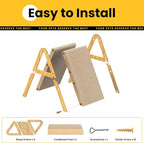 A-Frame Cat Scratcher Vertical & Horizontal Scratching pad - Image 7