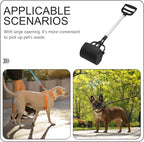 NUOBESTY Long Handle Pet Poop Scoop and Dog Litter Picker, Lightweight Pooper - Image 9