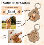 QYH Custom Memorial Dog Keychain - Image 2