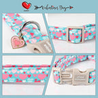 Unique style paws Valentine's Day Dog Collar Plastic Buckle Collar - Image 3