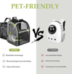 Cat Carrier Backpack, Large Cat Backpack Carrier Soft, Expandable Airline - Image 3
