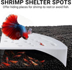Shrimp Cave 2-Pack – Space-Saving Fan-Shaped Aquarium Cave Decor - Image 2