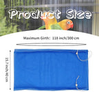 Daoeny Large Bird Cage Cover, Bird Cage Seed Catcher, Adjustable Soft Airy - Image 3