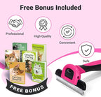 MIU COLOR Pet Grooming Brush, Deshedding Tool - Image 6