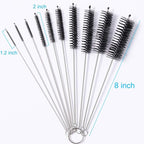 Aquarium Filter Brush Set, Flexible Double Ended Bristles Hose Pipe Cleaner - Image 4