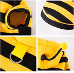 Selena Cat Bee Antennae Costume Hoodies Cute Bee Stripes Dog Kitten Puppy Pet - Image 5
