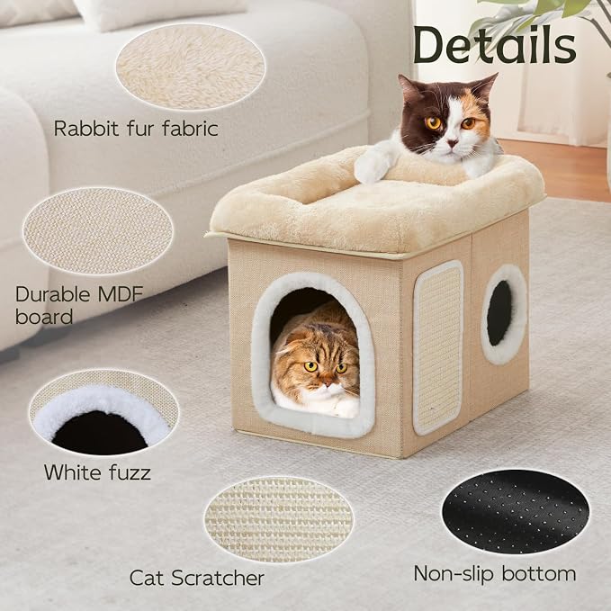 WINDRACING Cat Beds for Indoor Cats - Image 5