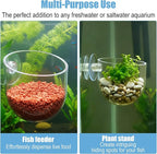 3 Pack Aquarium Plant Holder Clear Fish Tank Plant Holder Fishes Tanks Plants - Image 3
