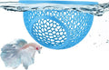 Blue Floating Betta Hide & Shrimp Cave: 3-in-1 Aquarium Hammock, Feeder & by Unknown