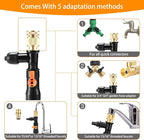 Gravel Vacuum for Aquarium Water Changer Fish Tank Cleaning Tools, Siphon - Image 4