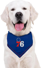 Pets First NBA Philadelphia 76ERS TIE Bandana, Size Small/Medium. Dog Bandana - Image 3