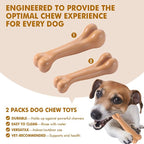 2 Pack Durable Dog Chew Toys for Aggressive Chewers-Puppy Teething Toys - Image 5