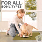 Dog Food Mat - 24x15 Raised Edges Dogs Mat - Image 6