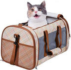 Soft-Sided Kennel Pet Carrier for Small Dogs, Airline Approved Cat Carriers Dog by GOOPAWS