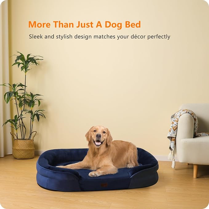 Dwanton Orthopedic Dog Bed for Large Dogs - Image 9