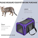 Henkelion Large Cat Carriers Dog Carrier Pet Carrier - Image 4