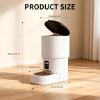 RPZ Automatic Cat Feeder and Water Dispenser Set, Auto Cat Feeder - Image 2