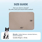 MICROCOSMOS Summer Cooling Mat & Sleeping Pad- Water Absorption Top, Easy Carry - Image 7