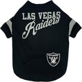 NFL Las Vegas Raiders Dog & Cat T-Shirt, Small. Football PET TEE by PETSFIRST