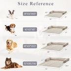 WINDRACING Luxury Dog Couch Bed, Washable Calming Dog Couch Cover, Couch - Image 4
