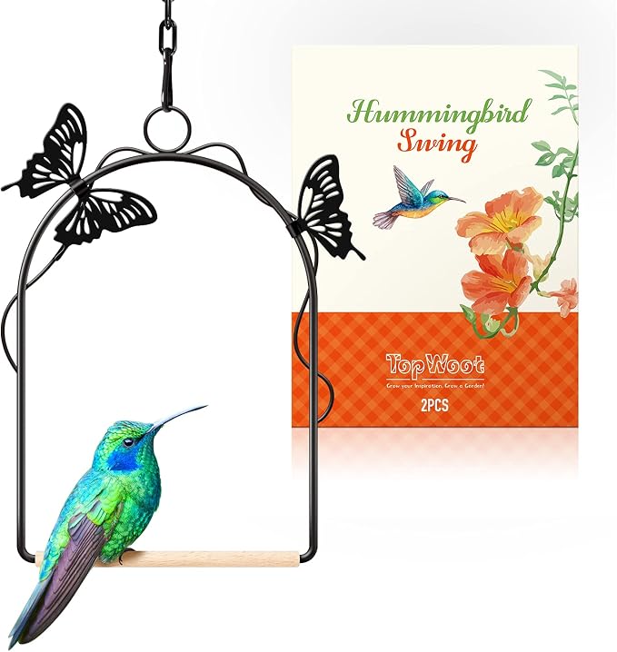 Hummingbird Swing 2 Pack Attractive Hummingbird Perch - Image 5