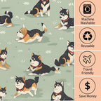 Cute Shiba Inu Hand Towels - Image 3