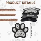 Dog Food Mat for Bowls, Absorbent Quick Dry Dog Cat Mats for Food and Water - Image 2